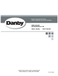 Danby DWC1132BLSDB Operating instructions