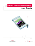 Sierra Wireless AirCard 555 Wireless User guide