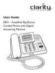 Clarity E814 User guide