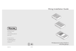 Viking Professional Custom VGRT536-4Q Installation guide