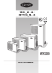 Carrier 38YY_M...G Installation manual