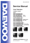 Daewoo DTQ-14V3FSN/20V3FSN Service manual