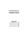 Accton Technology 8se Installation manual