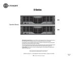 Crown S series Instruction manual