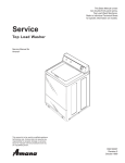 Whirlpool 3XWTW5705 Service manual