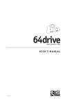 Retroactive 64drive User`s manual
