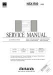 Aiwa NSX-A22 Service manual