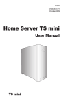 Asus TS mini User manual
