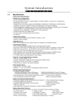 DSC PC 5010 Specifications