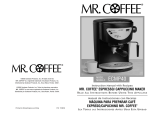 Mr. Coffee ECMP40 Instruction manual