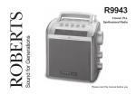 Roberts R9943 Specifications