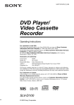 Magnavox 13MDTD20 - Dvd-video Player Operating instructions