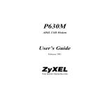 ZyXEL Communications ADSL-Modem User`s guide