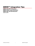 Contemporary Research QMOD-HDSC Install guide