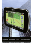 Magellan RoadMate 360 - Automotive GPS Receiver User manual