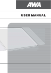 AWA LC-46G58 User manual