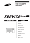 Samsung CE2933 Service manual