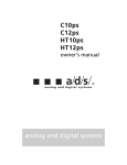 a/d/s/ C10ps Owner`s manual