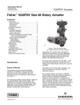Emerson 1052 Instruction manual