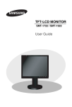 Samsung LCD Monitor User guide