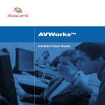 Avocent AVWorks User guide