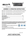 Bull 57569 Operating instructions