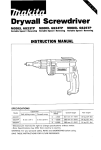 Makita 6823TP Instruction manual