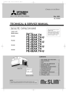 Mitsubishi PE-12 Service manual