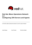 Red Hat JBoss Operations Network 3.3 Configuring JBoss ON