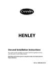 Cannon HENLEY 10582G Technical data