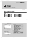 Mitsubishi MCF-24WV Service manual