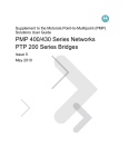 PMP 400/430 and PTP 200 User Guide Issue 5