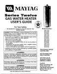 Maytag HN51250X User`s guide