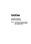 Brother MFC-4350 Service manual