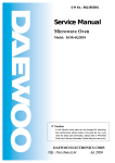 Daewoo KOR-6Q2B5S Service manual