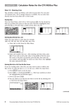 Calculator Notes for Casio CFX