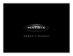 Matrixx MX-150 Specifications
