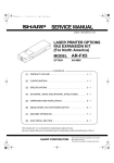 Sharp AR-FX5 Specifications