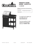 Char-Broil 463631412 C-23G0CB Product guide