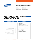 Samsung CE2713N Service manual