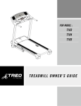 TREADMILL OWNER`S GUIDE