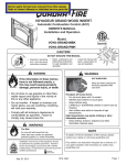 Quadra-Fire VOYAGEUR-PMH Owner`s manual