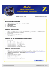 ZiLOG Z8F04A08100KIT User manual