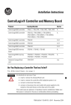 Allen-Bradley 1770-M12 Specifications