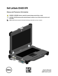 Dell Latitude D630 XFR User guide