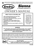Enviro C-10637 Owner`s manual
