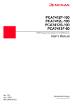 Renesas PCA7412L-100 User`s manual