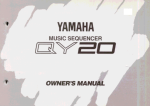 Yamaha QY20 Specifications