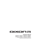 Dixon 36 & 48 Operator`s manual