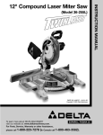 Delta 36-255L Instruction manual